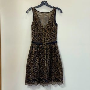 Aidan Mattox Lace Cocktail Dress (Size 2)